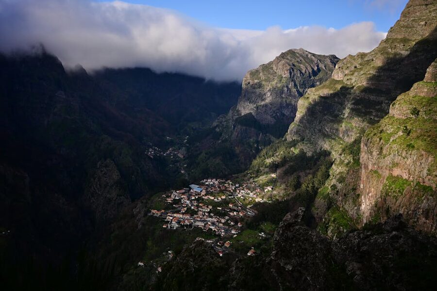 Madeira central mountain range