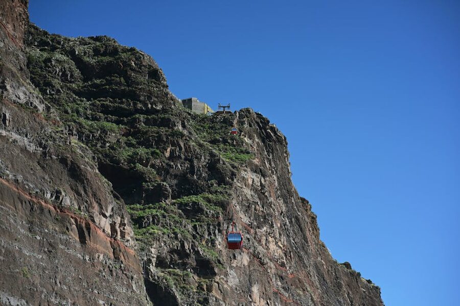 Madeira island coast