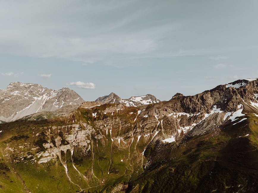 Malbun rocky mountain peaks Triesenberg