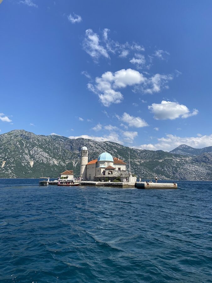 Our Lady of the Rocks church island Montenegro