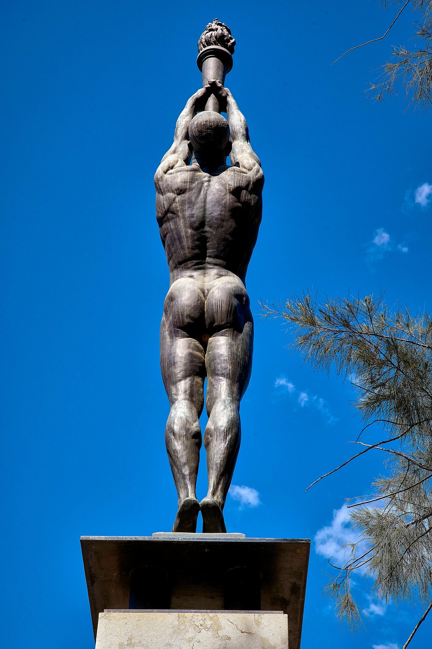 Montjuic hill view Barcelona cityscape