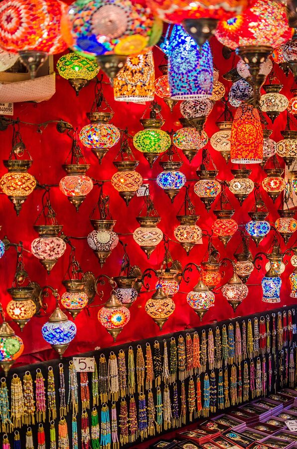 Lamp shop interior Grand Bazaar