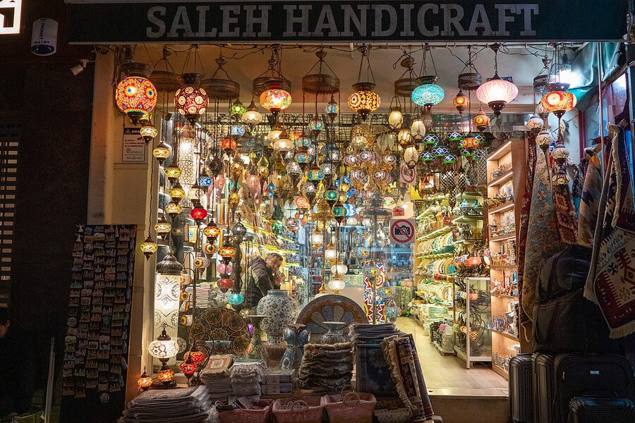 Mosaic lamp spiral chandelier shop