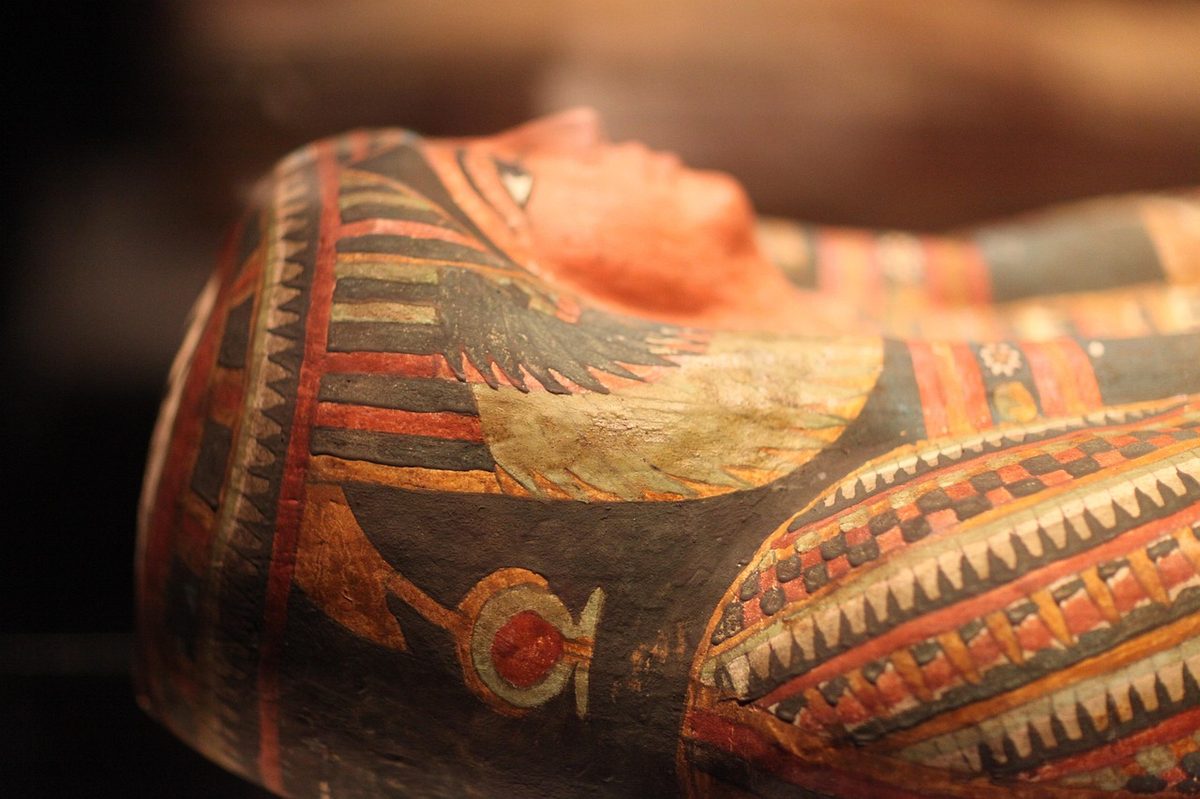 Egyptian mummy and pharaoh artifacts