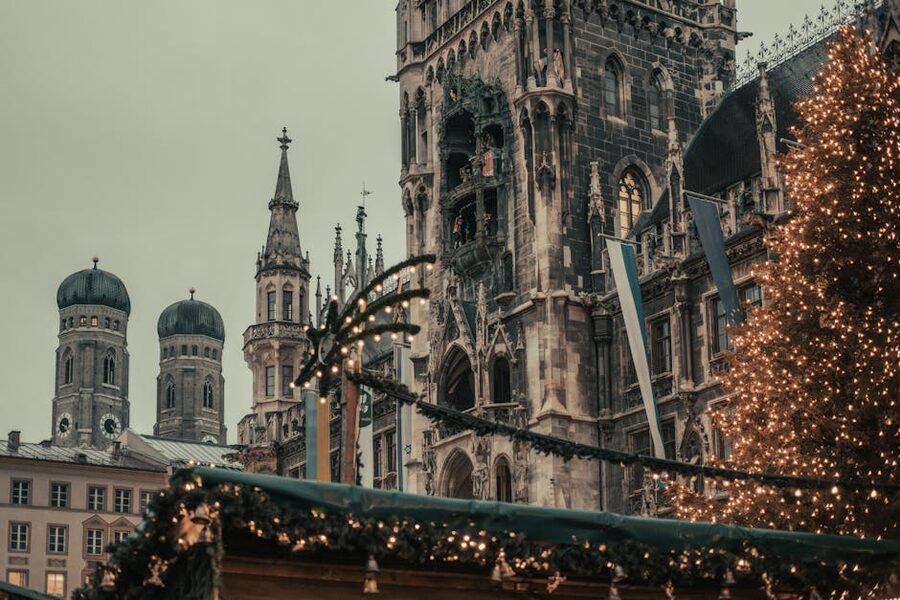 Munich Marienplatz Christmas market