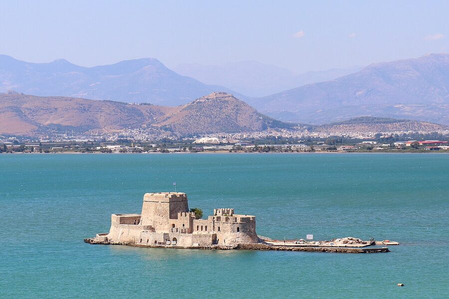 Nafplio from Akronauplia view
