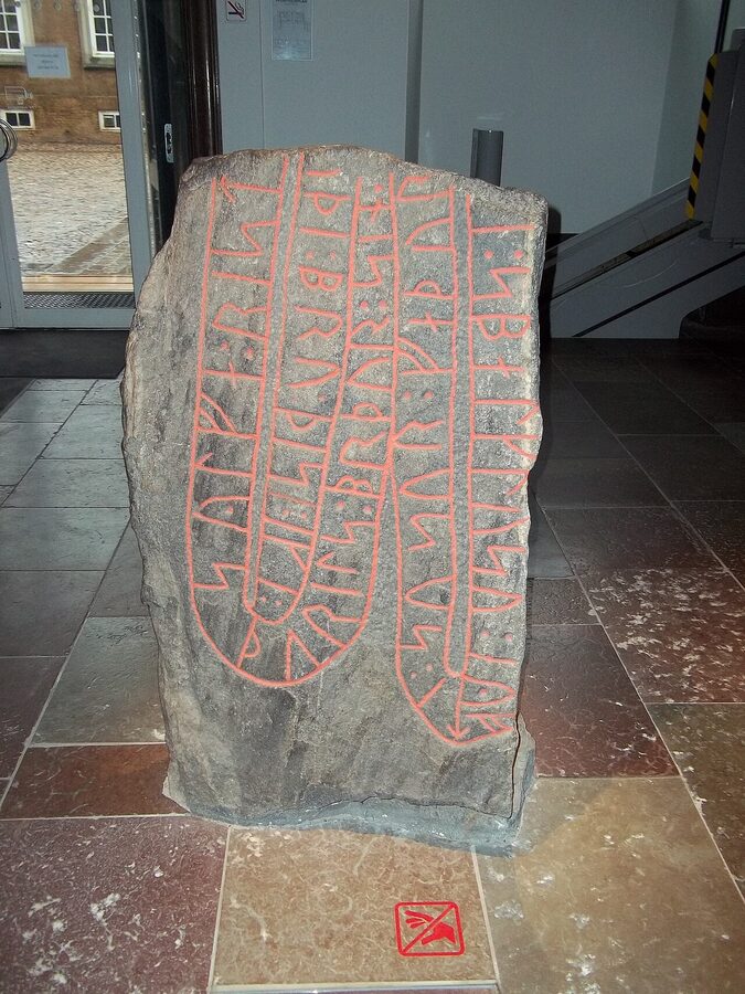 Sandby III Viking Age runestone at the National Museum