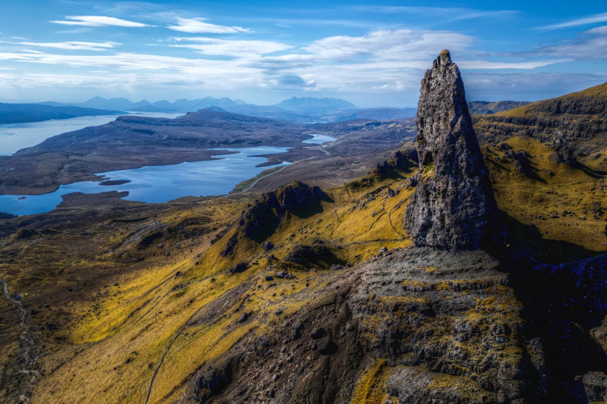 Old Man of Storr on the Isle of Skye Scotland