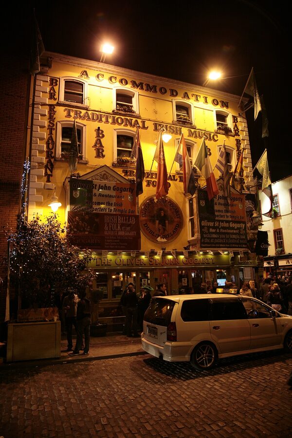 Oliver St John Gogarty Pub Temple Bar Dublin