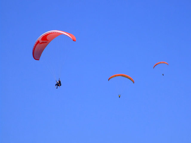 Ölüdeniz paragliding coast view
