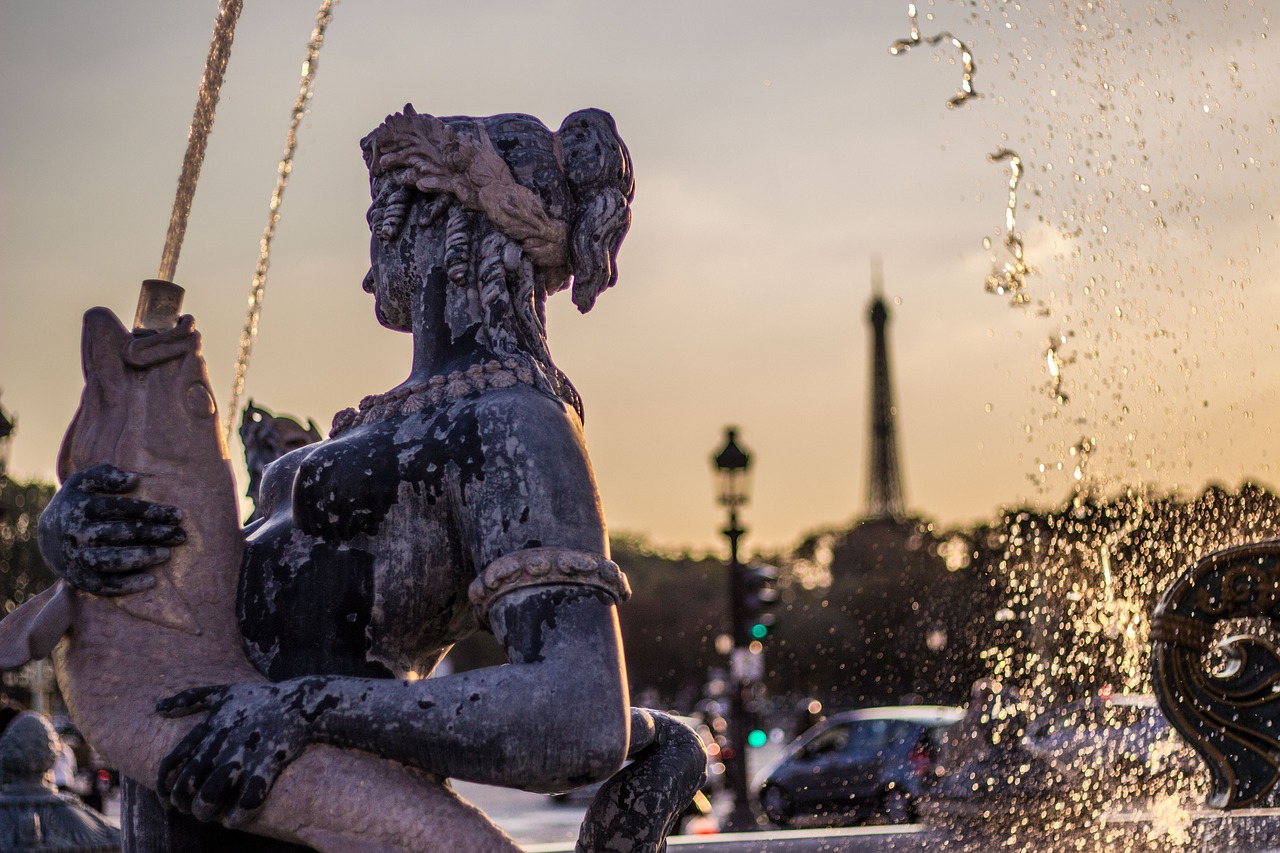 Place de la Concorde in Paris near the Orangerie Museum