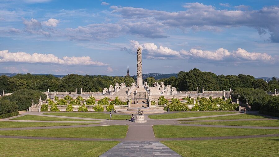 Vigeland Sculpture Park Monolith Oslo