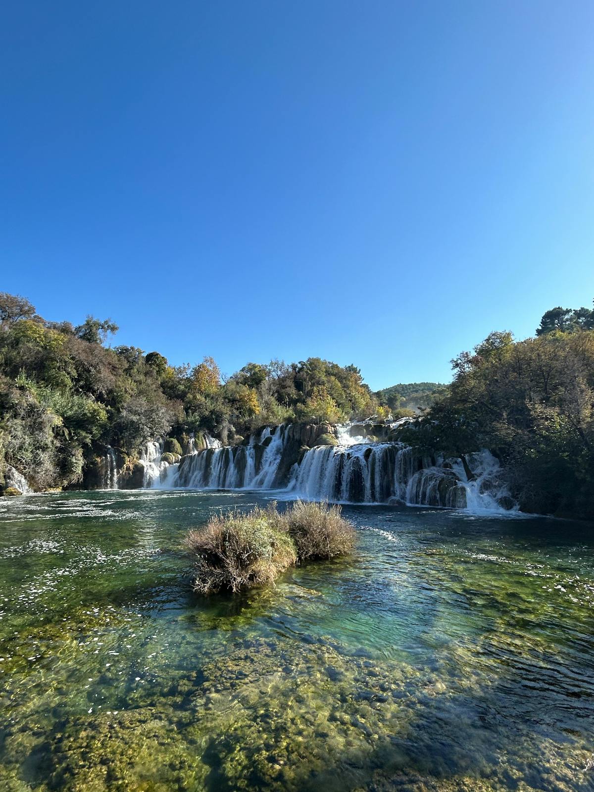 Waterfall in Krka National Park