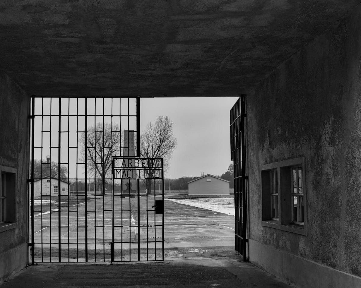 Sachsenhausen Memorial gate