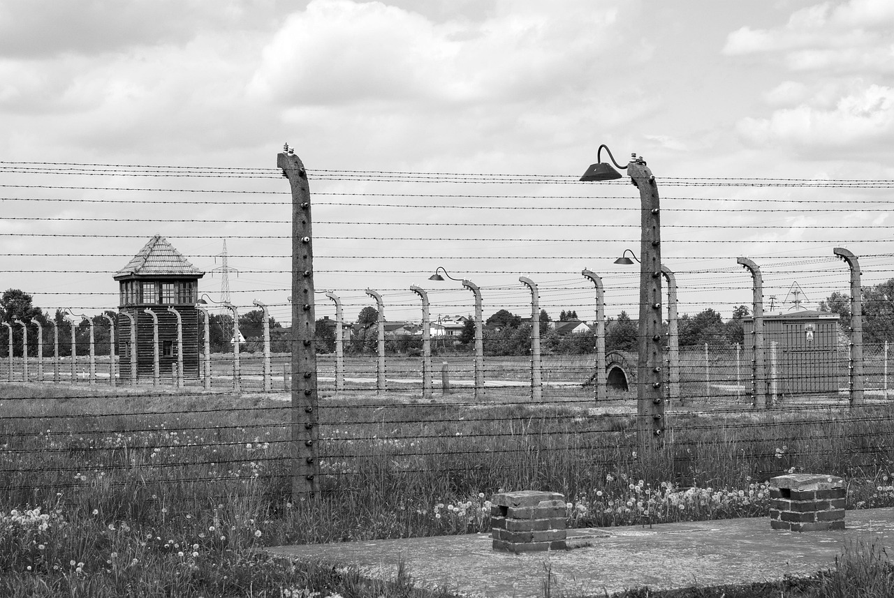 Holocaust memorial at Auschwitz-Birkenau