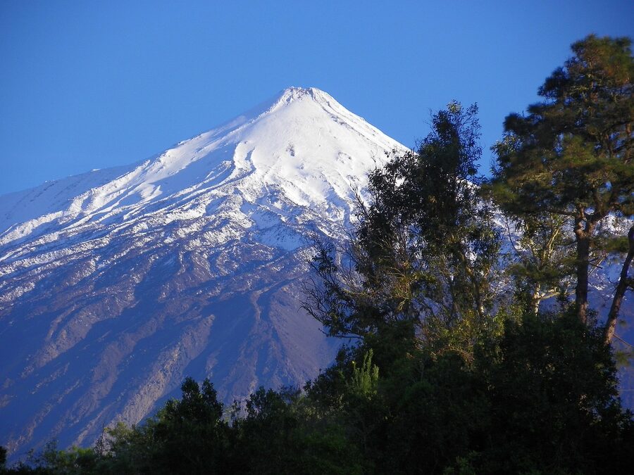 Mount Teide volcano panorama in Tenerife Canary Islands