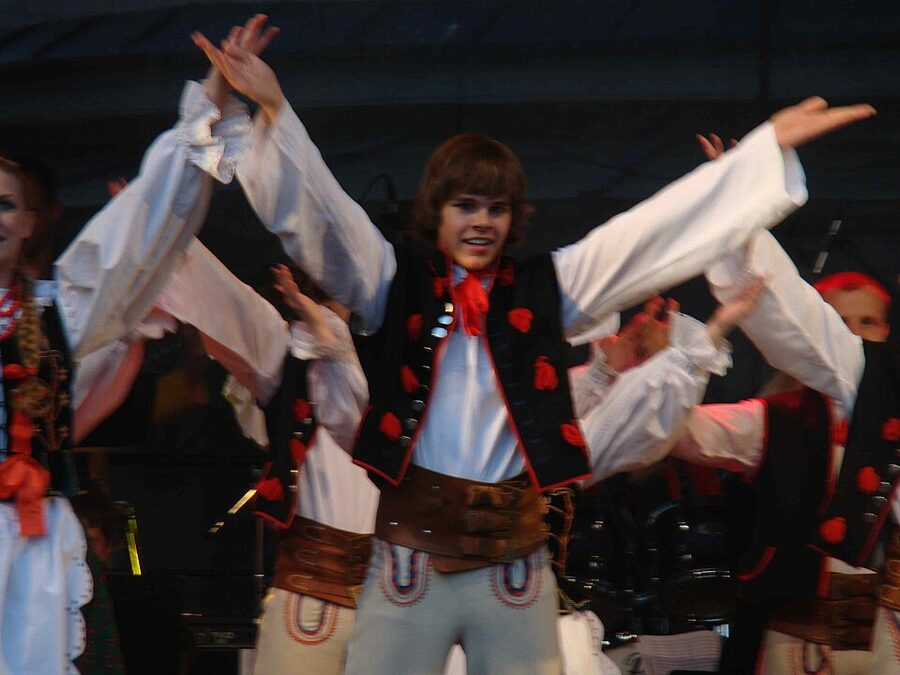 Young Goral highlanders Zywiec costume