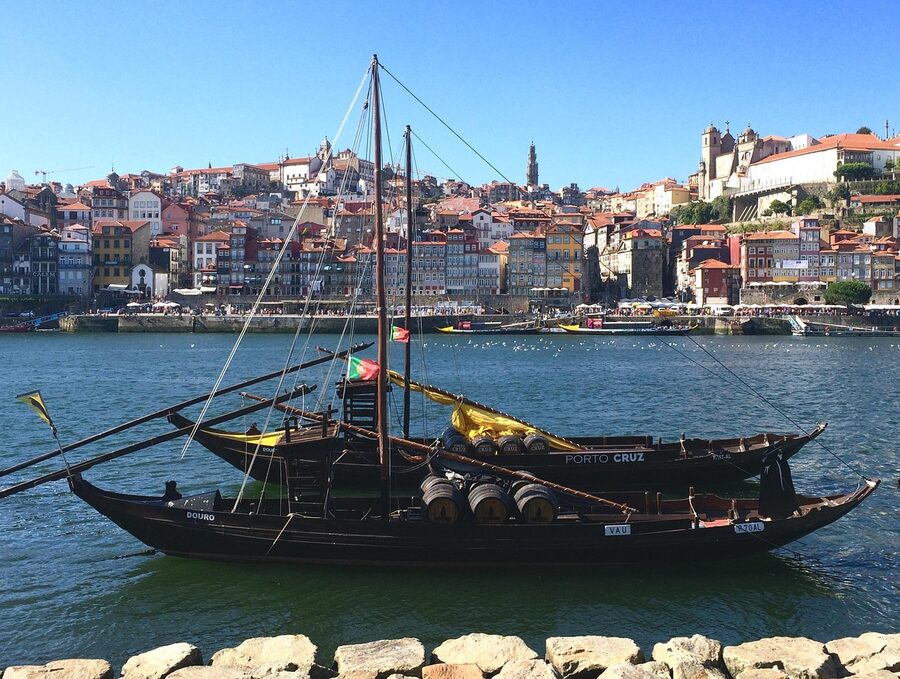 Porto boat on Douro river