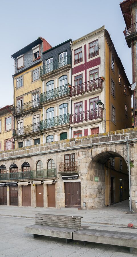 Cais da Ribeira Porto historic riverside quay