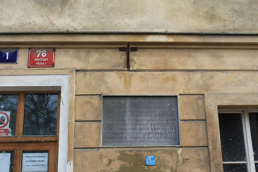 House of Tycho Brahe in Hradcany Prague