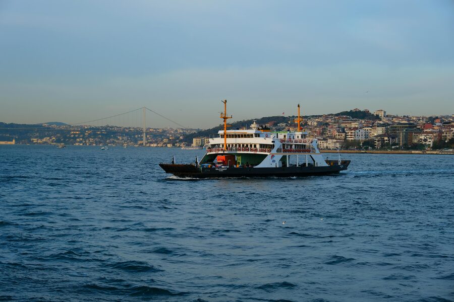 Istanbul ferry terminal