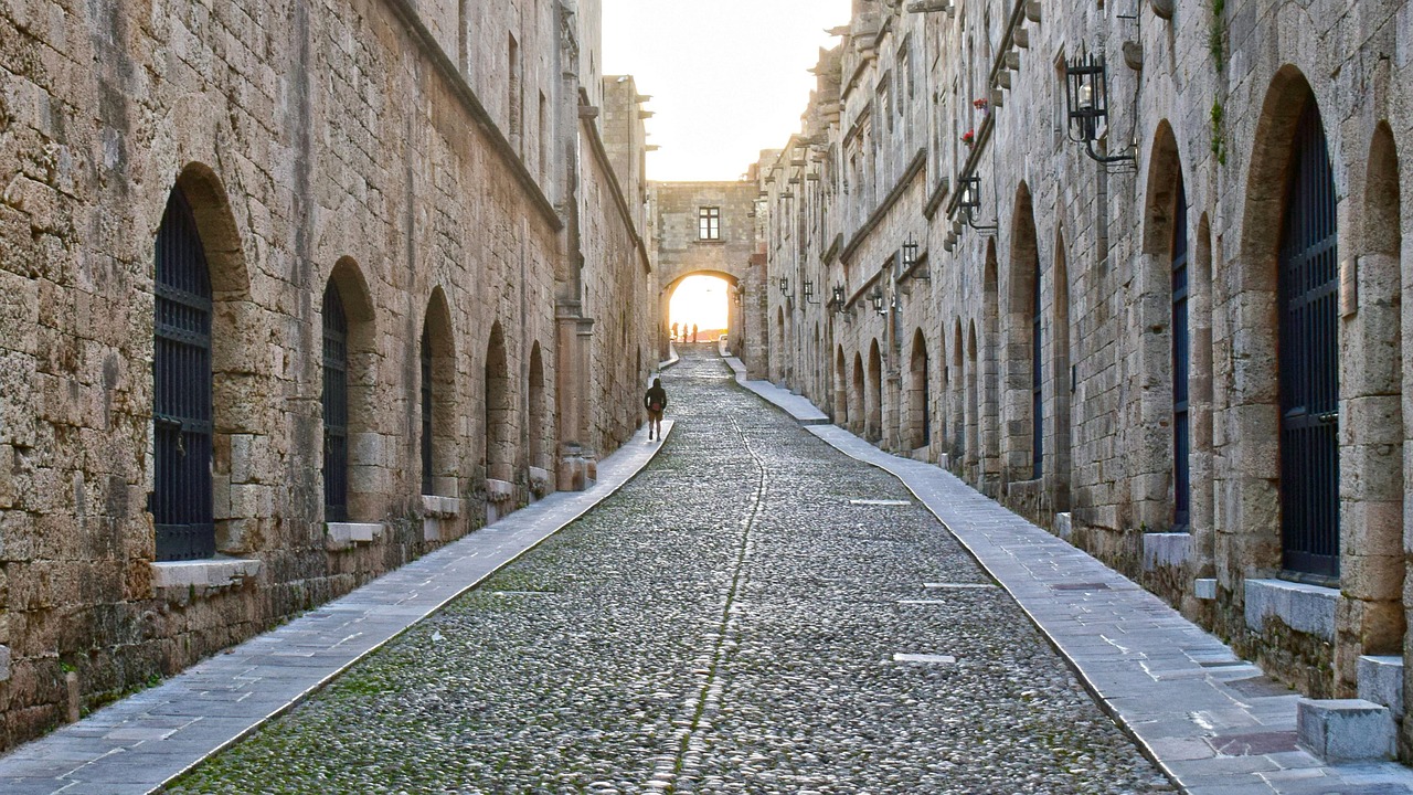 Street of the Knights in Rhodes Old Town