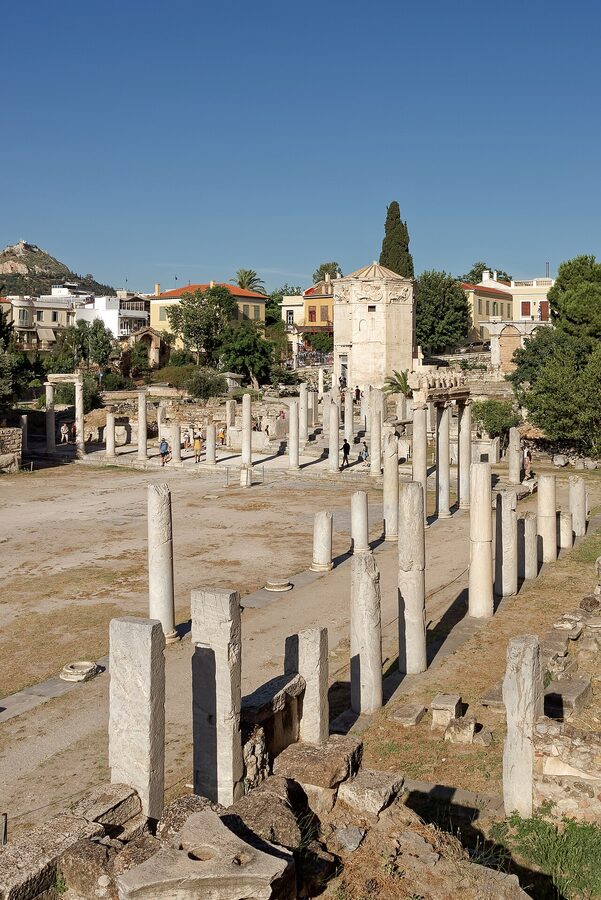 Roman Agora and Tower of the Winds Athens