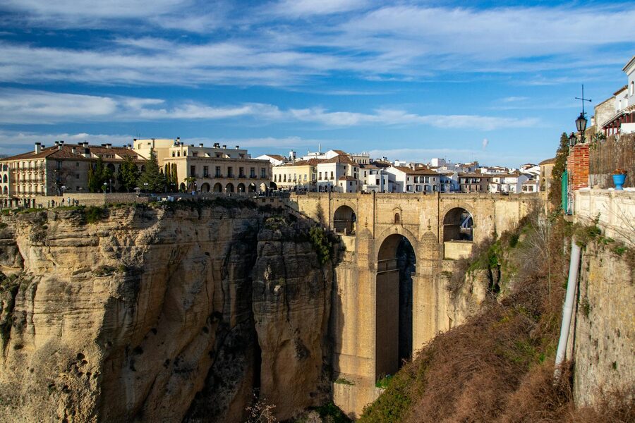 Puente Nuevo bridge and gorge in Ronda Spain