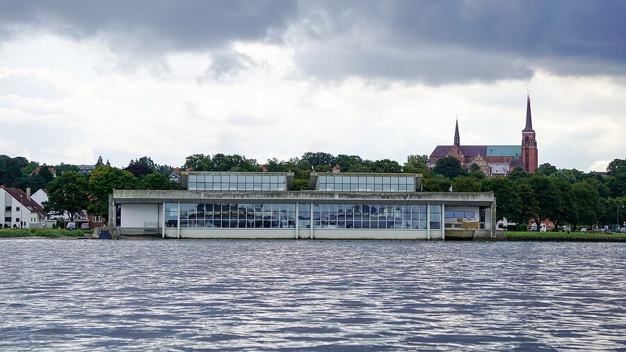 Viking Ship Museum Roskilde Fjord view