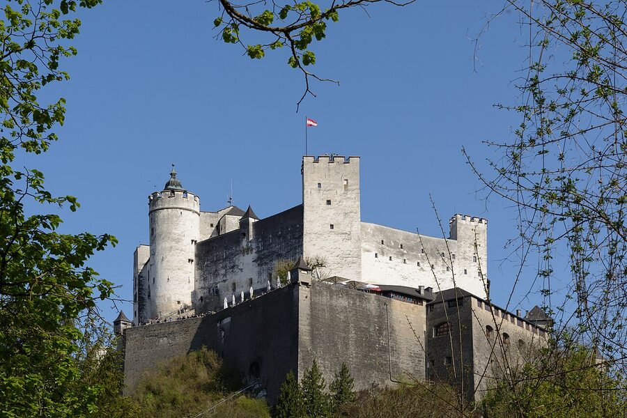 Hohensalzburg Fortress west side