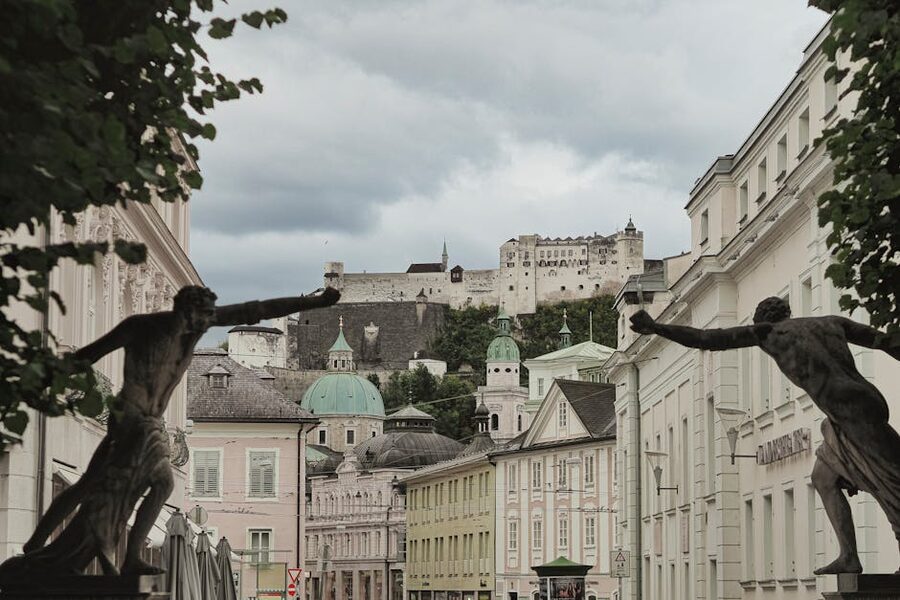 Historic Salzburg with Hohensalzburg Fortress