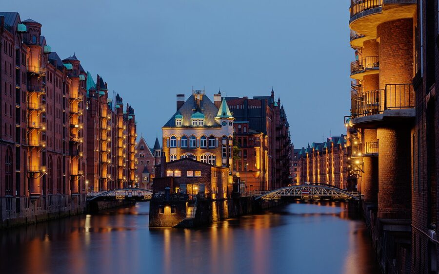Speicherstadt Wasserschloss Hamburg