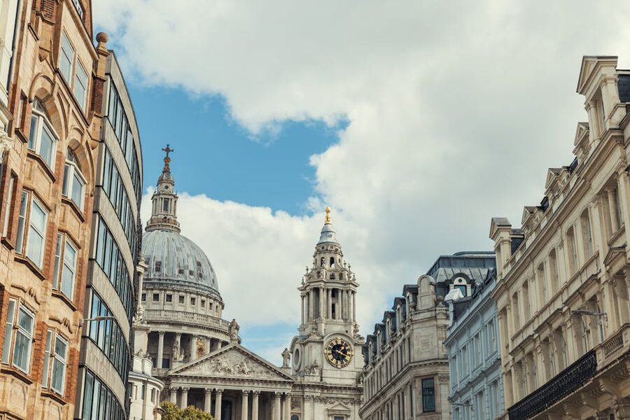 St Pauls Cathedral architecture detail