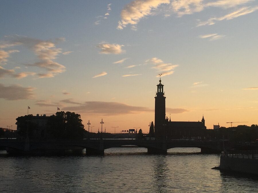 Stockholm City Hall tower view