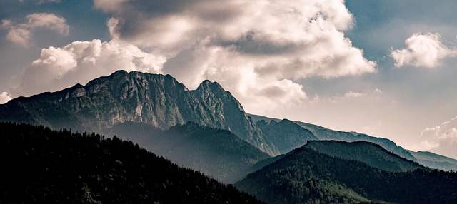 Misty morning in the Tatra Mountains near Zakopane, Poland