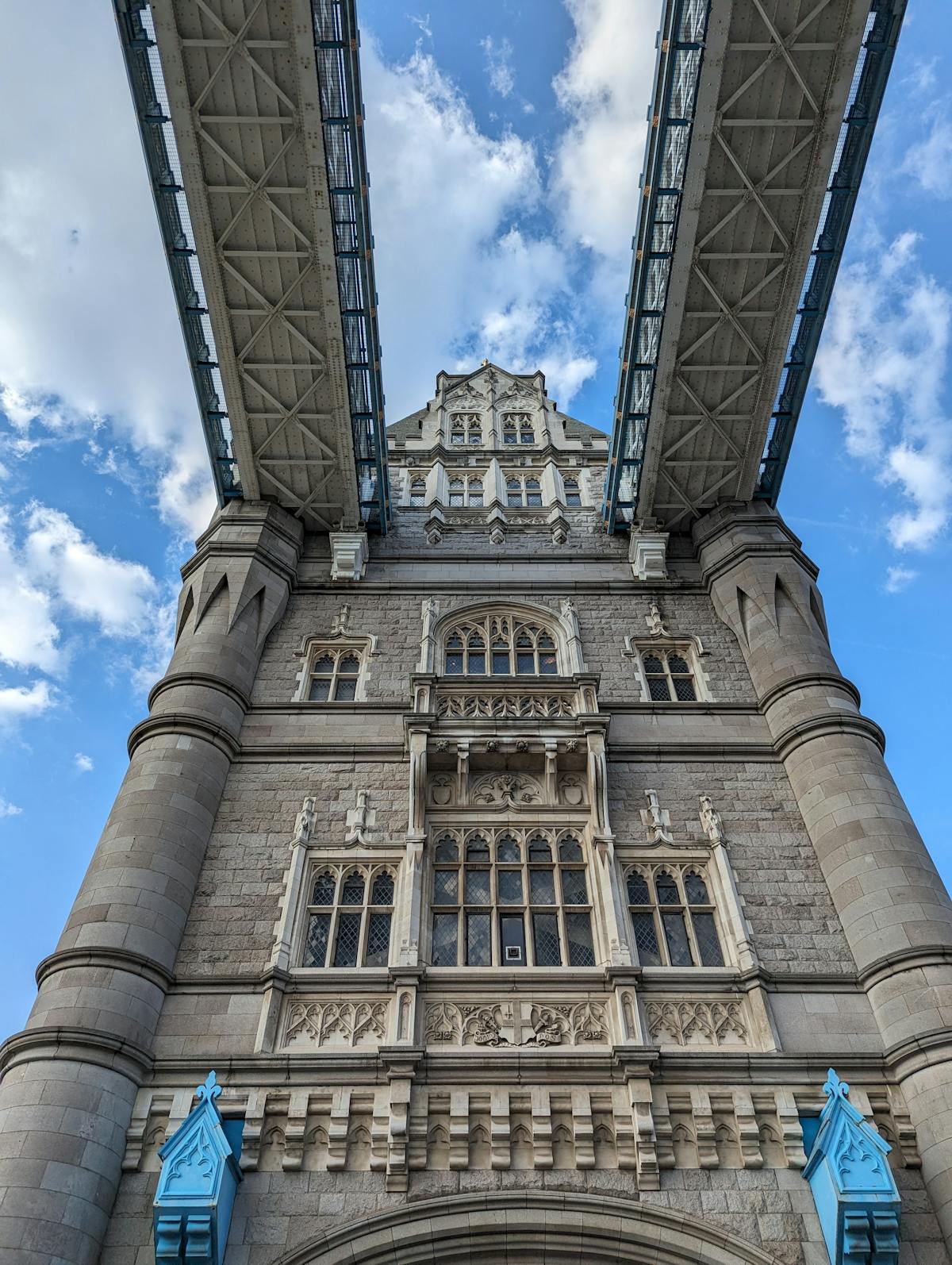 Tower Bridge with the London skyline behind it