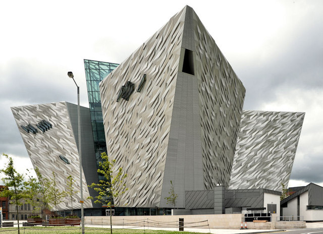 Titanic Belfast museum exterior