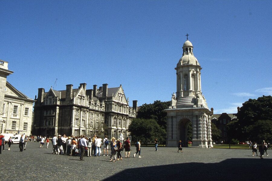 Trinity College Parliament Square Dublin