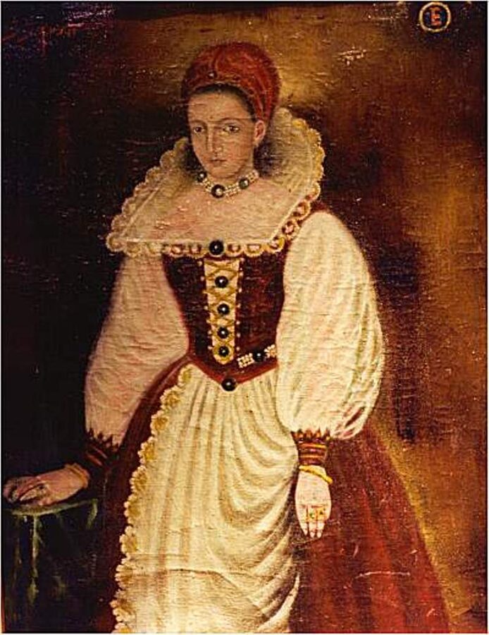 Elizabeth Bathory portrait copy of the lost 1585 original