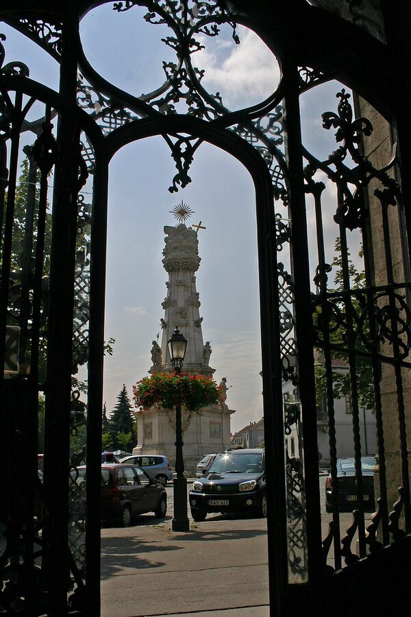 Holy Trinity Column at Buda Castle District Budapest