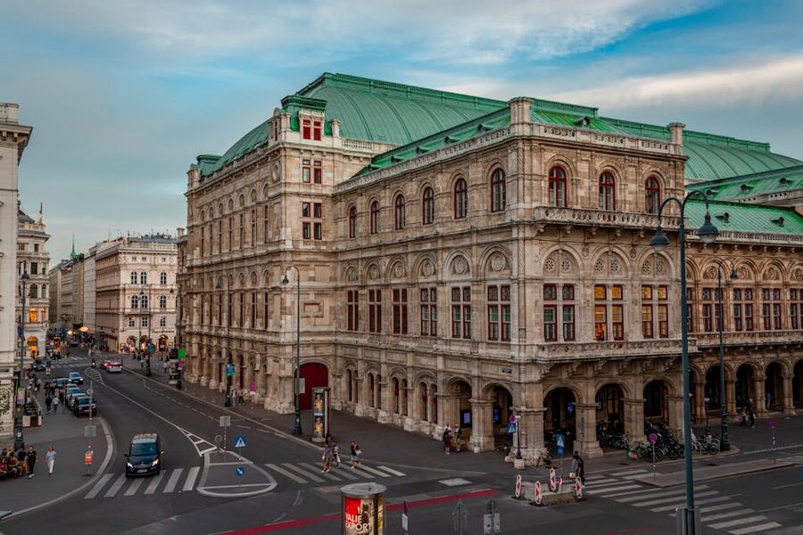 Vienna State Opera aerial