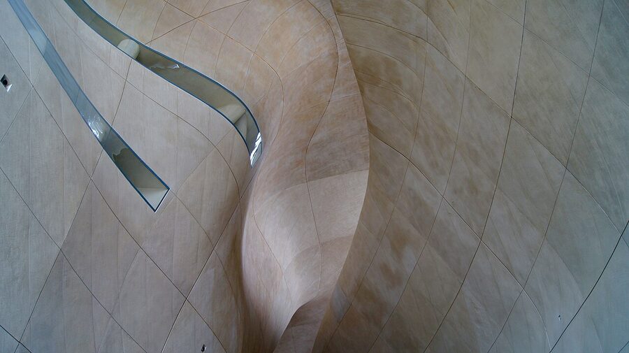 Exterior of the POLIN Museum of the History of Polish Jews in Warsaw