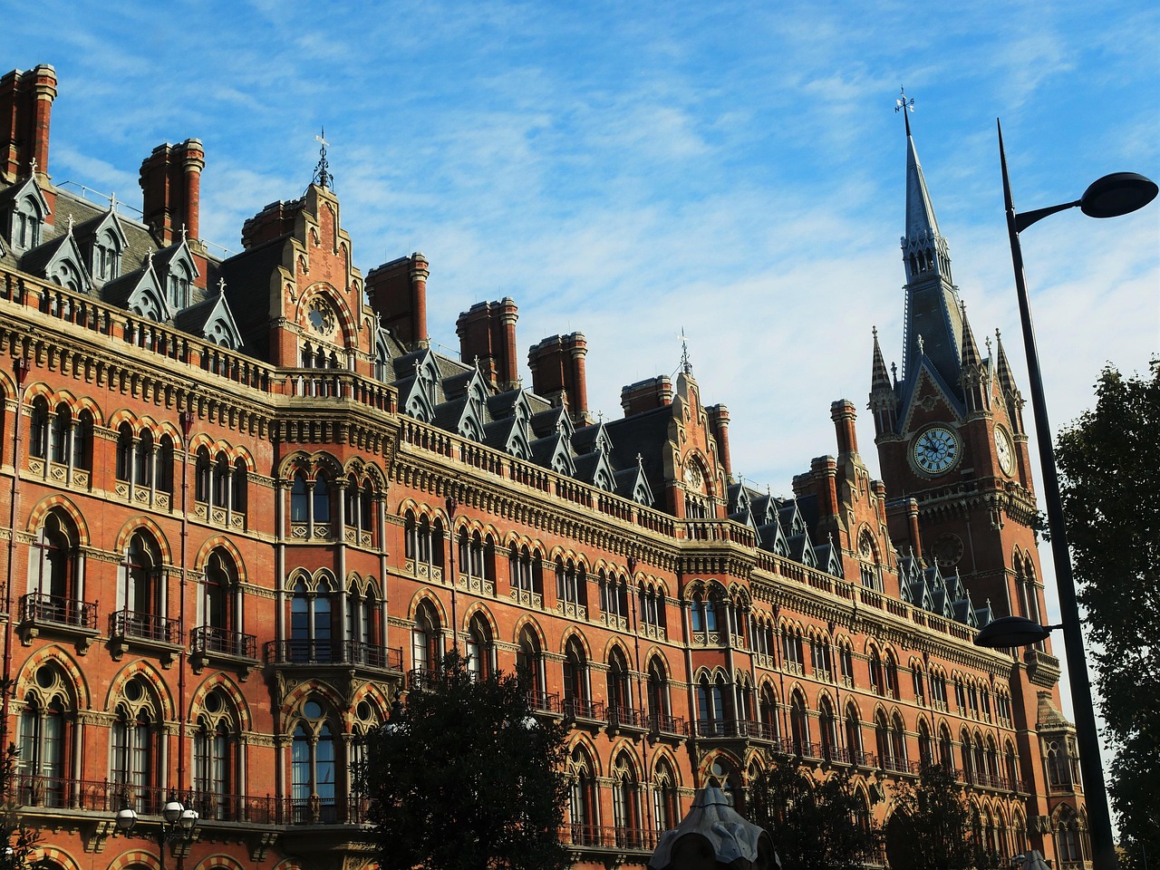 Westminster Abbey exterior church view
