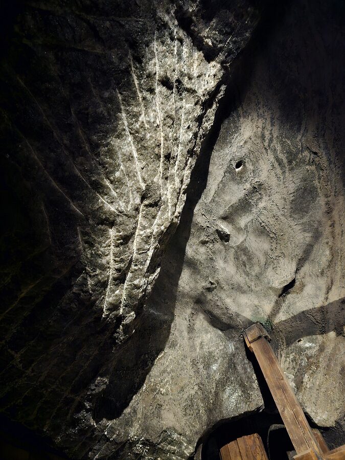 Statue chamber inside Wieliczka Salt Mine