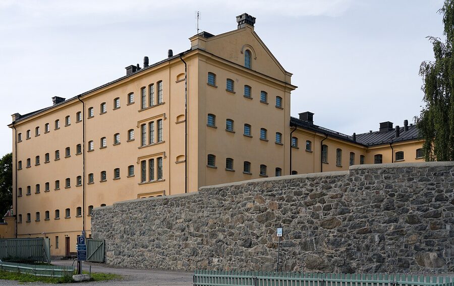 The former prison building on Langholmen Stockholm
