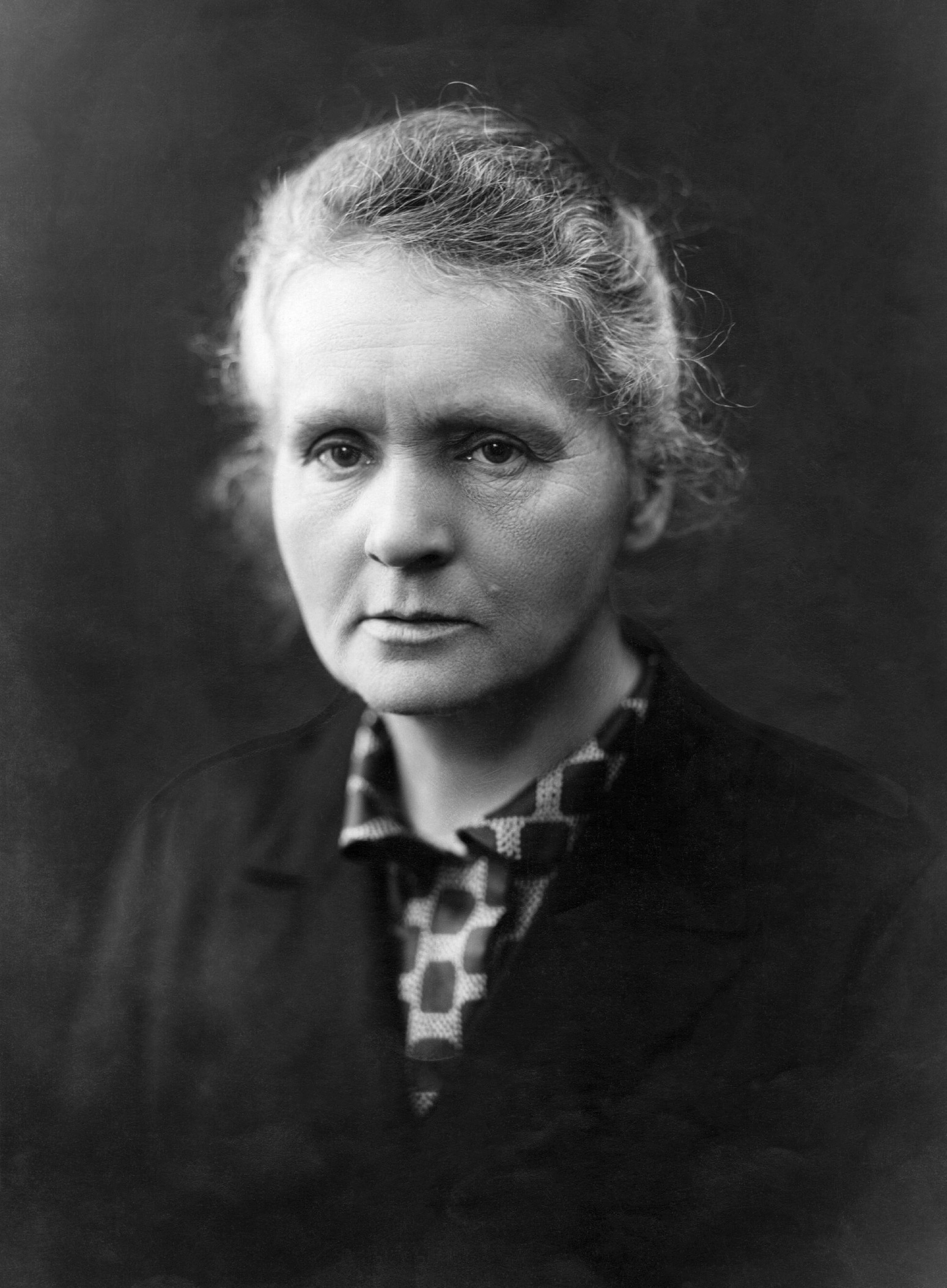 Portrait photograph of Marie Curie circa 1920s