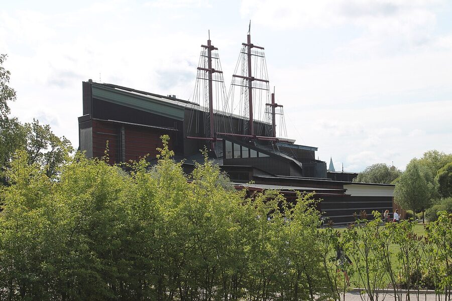 Vasa Museum exterior on Djurgarden