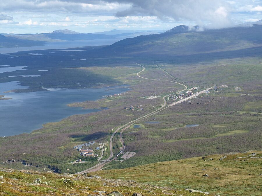Abisko village overview