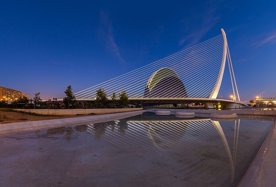 L'Agora multi-purpose hall City of Arts and Sciences Valencia