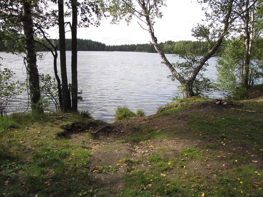 Bosjon lake in Tiveden National Park